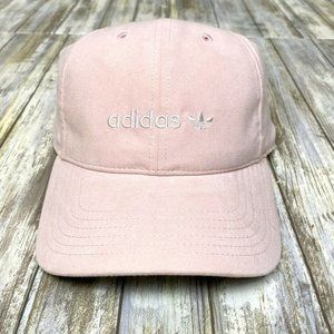 adidas light pink hat
